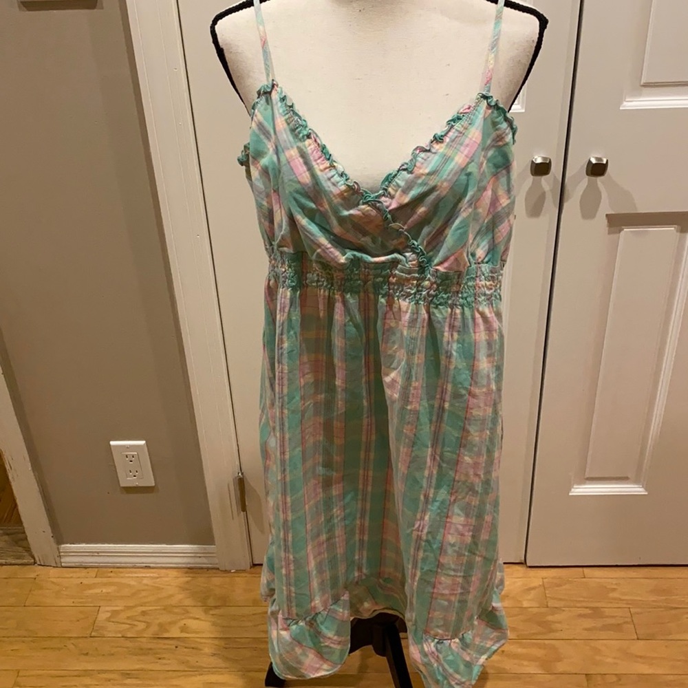 COPY - GAP Vintage Plaid Summer Dress